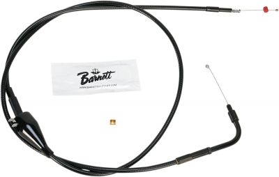 06510604 - Barnett IDLE/CRUISE CONTROL CABLE STEALTH-BLACK-ON-BLACK OVERSIZE +6