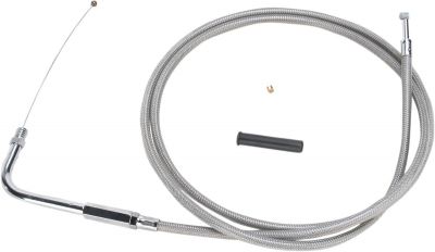 06510701 - DRAG SPECIALTIES THROTTLE CABLE STAINLESS STEEL 54