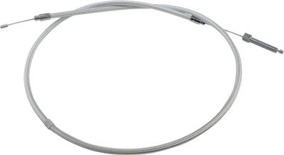 06521008 - MAGNUM CLUTCH CABLE ONE-PIECE BIG TWIN STERLING CHROMITE® II NATURE