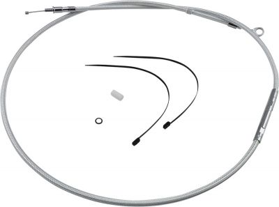 06521013 - MAGNUM CLUTCH CABLE TWO-PIECE STERLING CHROMITE® II NATURE