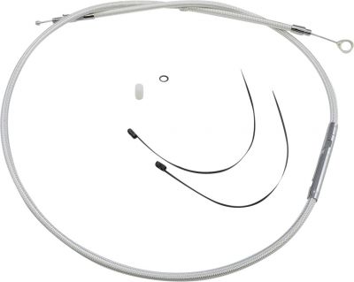 06521019 - MAGNUM CLUTCH CABLE TWO-PIECE STERLING CHROMITE® II NATURE