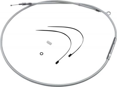 06521025 - MAGNUM CLUTCH CABLE TWO-PIECE STERLING CHROMITE® II NATURE