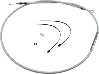 06521044 - MAGNUM CLUTCH CABLE TWO-PIECE STERLING CHROMITE® II NATURE