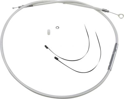 06521052 - MAGNUM CLUTCH CABLE TWO-PIECE STERLING CHROMITE® II NATURE