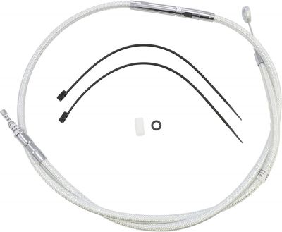 06521070 - MAGNUM CLUTCH CABLE TWO-PIECE STERLING CHROMITE® II NATURE