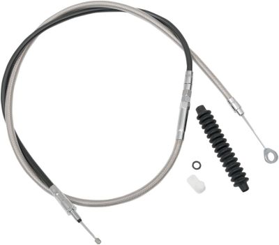 06521445 - DRAG SPECIALTIES CLUTCH CABLE HIGH EFFICIENCY STAINLESS STEEL 52 3/4