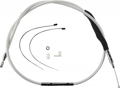 06522078 - MAGNUM CLUTCH CABLE TWO-PIECE STERLING CHROMITE® II CHROME NATURE/CLE...