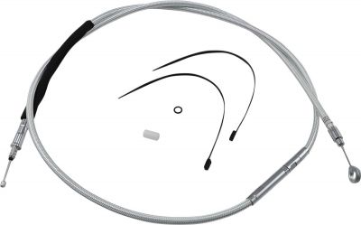 06522088 - MAGNUM CLUTCH CABLE TWO-PIECE STERLING CHROMITE® II CHROME NATURE/CLE...