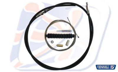06523466 - VENHILL HD CLUTCH CABLE KIT - BLACK