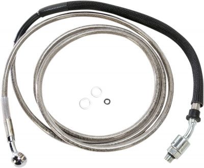 06610007 - DRAG SPECIALTIES CLUCTH LINE STAINLESS STEEL + 10