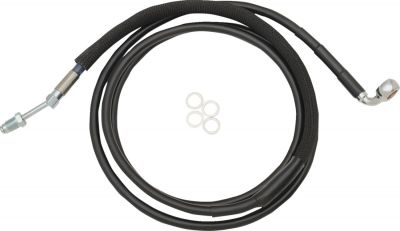 06610022 - DRAG SPECIALTIES CLUCTH LINE BLACK VINYL COATED STAINLESS STEEL HYDRAU...