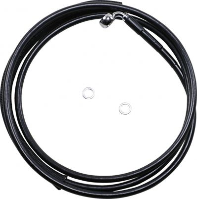 06610024 - DRAG SPECIALTIES CLUCTH LINE BLACK VINYL COATED + 2