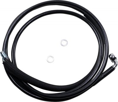 06610026 - DRAG SPECIALTIES CLUCTH LINE BLACK VINYL COATED + 4