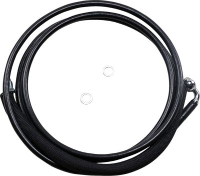 06610030 - DRAG SPECIALTIES CLUCTH LINE BLACK VINYL COATED + 8