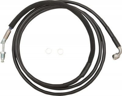 06610032 - DRAG SPECIALTIES CLUCTH LINE BLACK VINYL COATED + 10