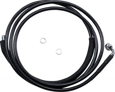 06610034 - DRAG SPECIALTIES CLUCTH LINE BLACK VINYL COATED + 12