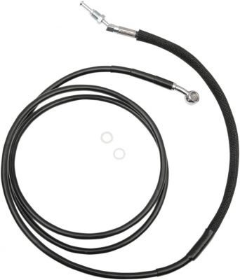 06610042 - DRAG SPECIALTIES CLUCTH LINE BLACK VINYL COATED + 6