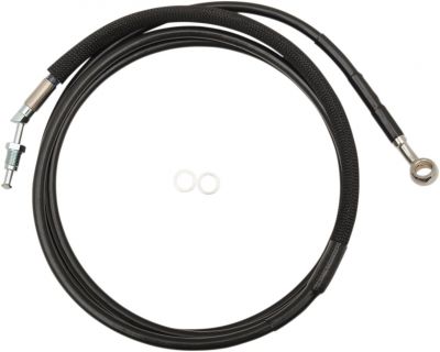 06610046 - DRAG SPECIALTIES CLUCTH LINE BLACK VINYL COATED + 10