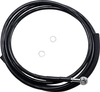 06610054 - DRAG SPECIALTIES CLUCTH LINE BLACK VINYL COATED + 4