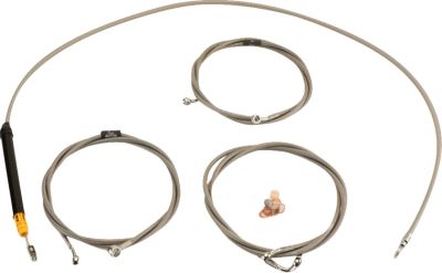 06621161 - LA CHOPPERS Handlebar Cable/Brake Line Kit  - Stock  Ape Hanger Handle...