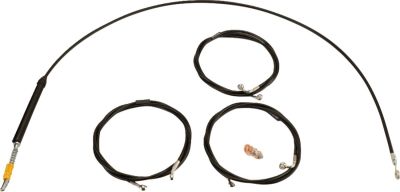 06621162 - LA CHOPPERS Handlebar Cable/Brake Line Kit - Stock Ape Hanger Handleba...