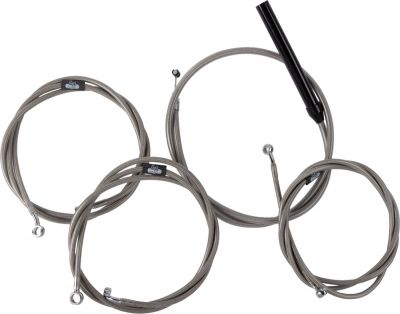 06621177 - LA CHOPPERS Handlebar Cable/Brake Line Kit - Complete - 12
