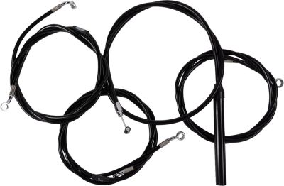 06621178 - LA CHOPPERS Handlebar Cable/Brake Line Kit - Complete - 12