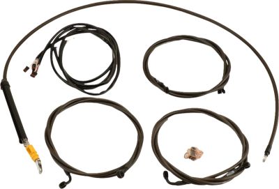06621188 - LA CHOPPERS Cable Kit - Stock Handlebars - Midnight