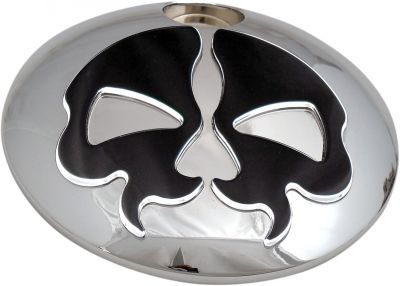 07030791 - DRAG SPECIALTIES DOOR FUEL SPLIT SKULL CHROME