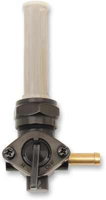 07050308 - DRAG SPECIALTIES PETCOCK 22MM RIGHT 90° BLACK