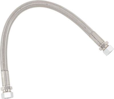 07060006 - DRAG SPECIALTIES FUEL TANK CROSSOVER LINE STAINLESS STEEL