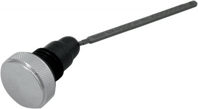 07100153 - DRAG SPECIALTIES PEAKED OIL TANK DIPSTICK CHROME