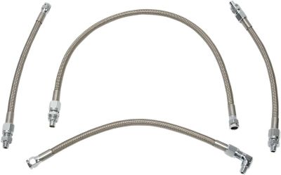 07110036 - DRAG SPECIALTIES OIL LINE KIT STAINLESS STEEL