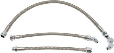 07110041 - DRAG SPECIALTIES OIL LINE KIT STAINLESS STEEL