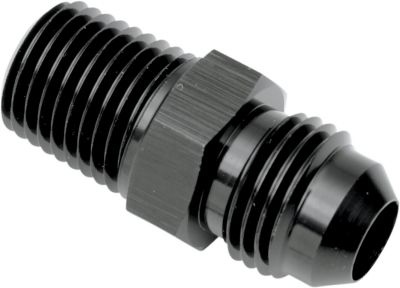 07110205 - GOODRIDGE ADAPTER STRAIGHT JIC/NPT -6-1/8 ALUMINUM BLACK