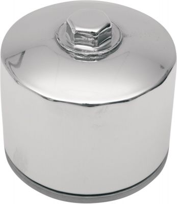 07120006 - DRAG SPECIALTIES OIL FILTER W/ NUT CHROME