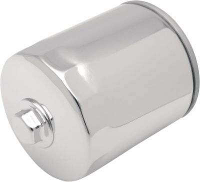 07120011 - DRAG SPECIALTIES OIL FILTER W/ NUT CHROME