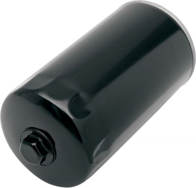 07120023 - DRAG SPECIALTIES OIL FILTER W/ NUT BLACK