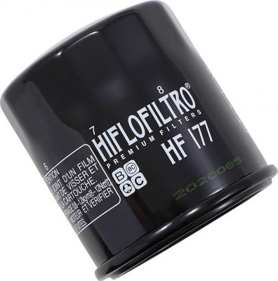 07120044 - HIFLOFILTRO OIL FILTER SPIN-ON PAPER GLOSSY BLACK