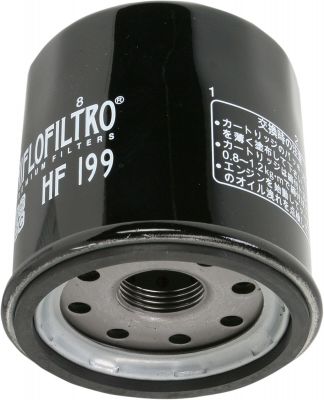 07120301 - HIFLOFILTRO OIL FILTER SPIN-ON PAPER GLOSSY BLACK