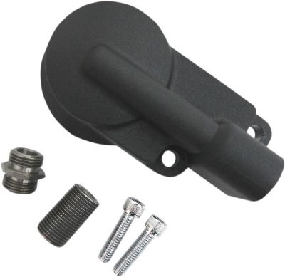 07120390 - DRAG SPECIALTIES OIL FILTER MOUNT BLACK