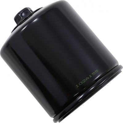 07120477 - HIFLOFILTRO OIL FILTER SPIN-ON RACING WITH NUT PAPER GLOSSY BLACK