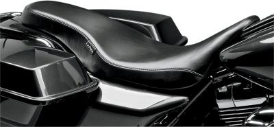08010587 - Le Pera SEAT COBRA FULL-LENGTH TWO-UP SMOOTH BLACK