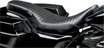 08010610 - Le Pera SEAT COBRA FULL-LENGTH PLEATED BLACK