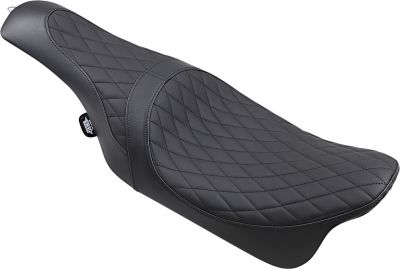 08011003 - DRAG SPECIALTIES SEAT CABALLERO DIAMOND STYLE BLACK