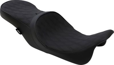 08011008 - DRAG SPECIALTIES SEAT LOW PROFILE TOURING WITH DRIVER BACKREST PROVISI...