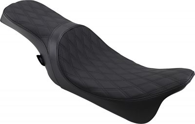 08011270 - DRAG SPECIALTIES SEAT 2UP PRED DDBLK SOLR