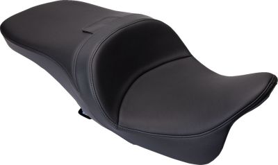 08011485 - DRAG SPECIALTIES Seat Freedom Smooth Solar Leather Vinyl Sides FLH 200...