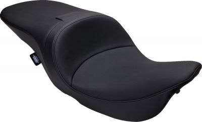 08011503 - DRAG SPECIALTIES Seat Freedom Tour, Black smooth vinyl, FLHT/R/X, FLHT...