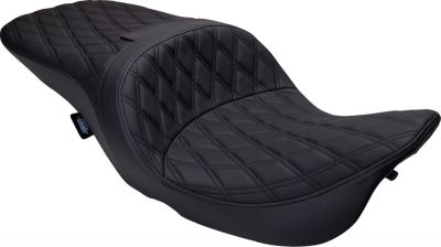 08011504 - DRAG SPECIALTIES Seat Freedom Tour, Bk DD w/Bk stch vinyl, FLHT/R/X,FL...